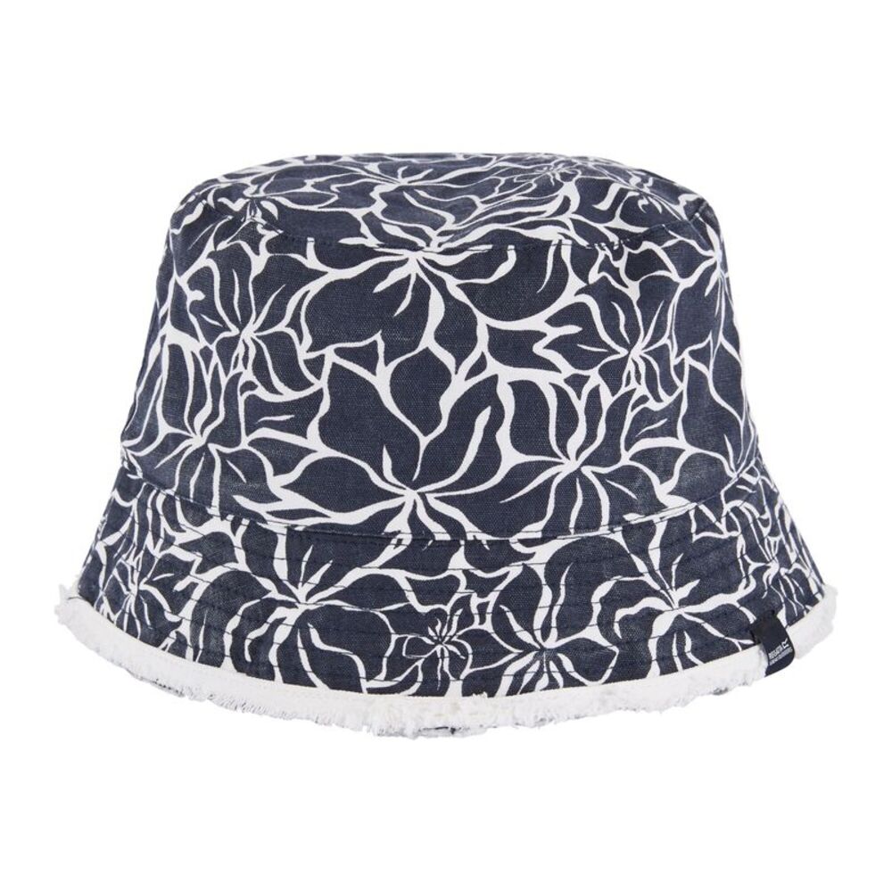 Regatta Womens/Ladies Floral Reversible Bucket Hat / Navy/Floral